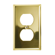 Load image into Gallery viewer, Metal Traditional Brass Wallplate - 2-163R4BR
