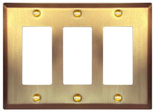 Load image into Gallery viewer, Satin Brass Traditional Style Wall-plate [2-263]
