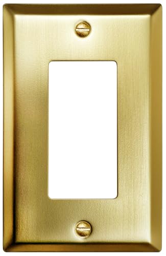 Satin Brass Traditional Style Wall-plate [2-263]