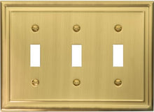 Load image into Gallery viewer, Satin Brass Traditional Style Wall-plate [2-263]
