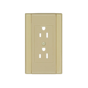 Plastic Ivory with Ivory Sides Wallplates - 10-994TT