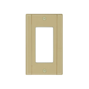 Plastic Ivory with Ivory Sides Wallplates - 10-994TT