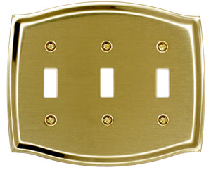 Decorative Metal Brass Wall Plate - 2-1009TT