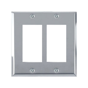 Decorative Chrome Plated Wallplate - 2-161TD