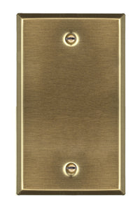 Traditional Antique Brass Wall Plate - 2-163TTAB