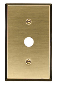 Traditional Antique Brass Wall Plate - 2-163TTAB