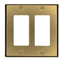 Load image into Gallery viewer, Traditional Antique Brass Wall Plate - 2-163TTAB
