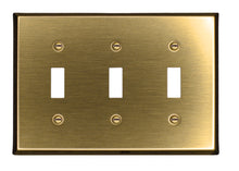 Load image into Gallery viewer, Traditional Antique Brass Wall Plate - 2-163TTAB
