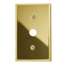 Load image into Gallery viewer, Metal Traditional Brass Wallplate - 2-163RRBR
