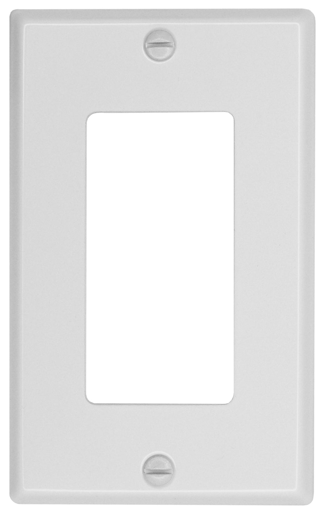 White Traditional Metal Wallplate - 2-164R