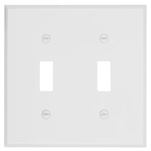 Load image into Gallery viewer, White Traditional Metal Wallplate - 2-164D
