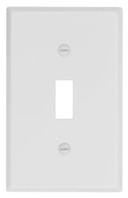 Load image into Gallery viewer, White Traditional Metal Wallplate - 2-164D
