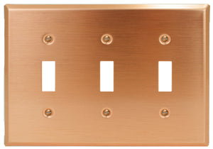 Traditional Copper Stone Wall Plate -  2-165TT