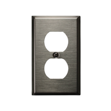 Load image into Gallery viewer, Decorative Metal Traditional Satin Nickel Wall Plate - 2-167TBN
