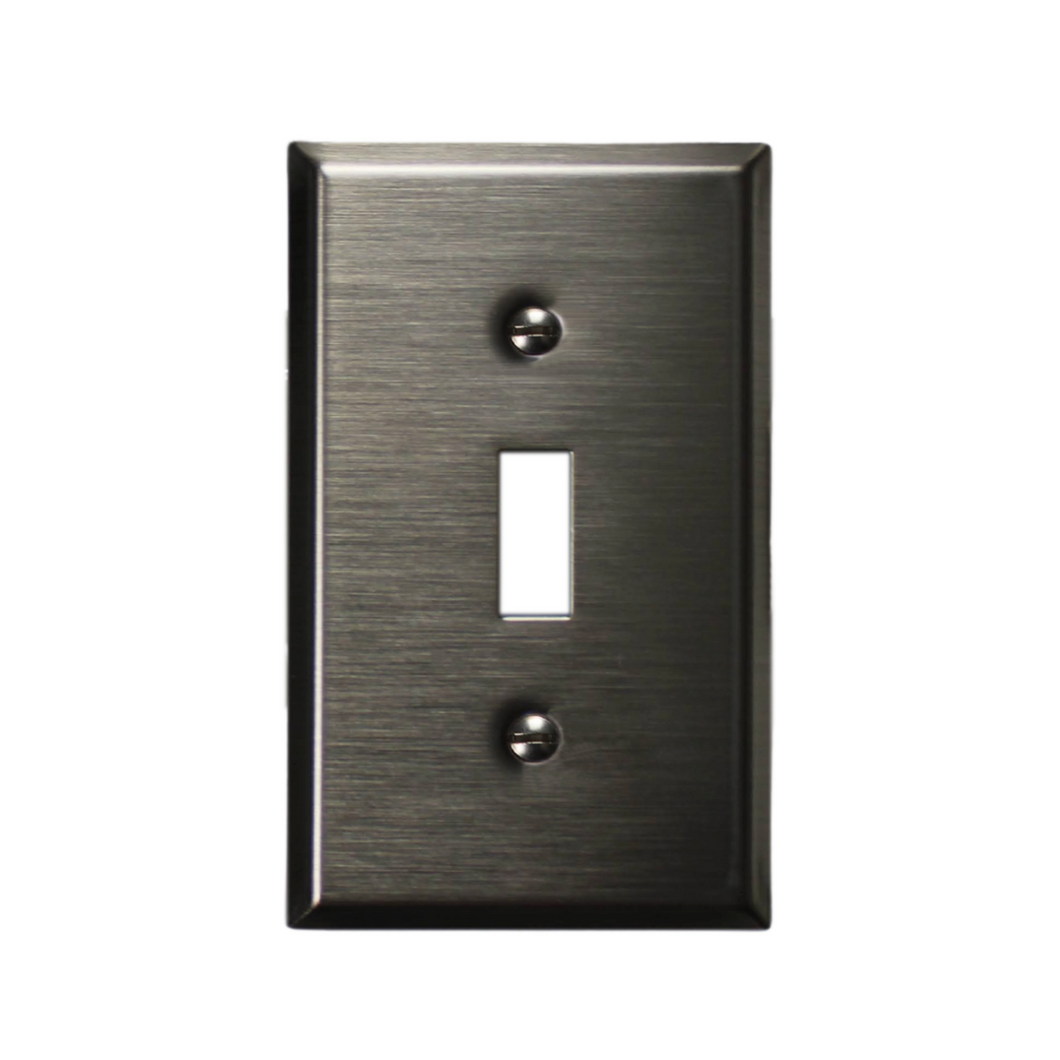 Decorative Metal Traditional Satin Nickel Wall Plate - 2-167TBN