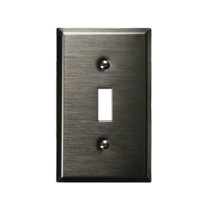 Decorative Metal Traditional Satin Nickel Wall Plate - 2-167R4BN