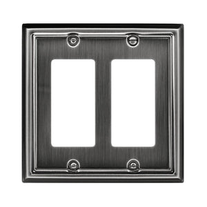 Pewter Estate Wallplate Switch Plate - 2-204TT