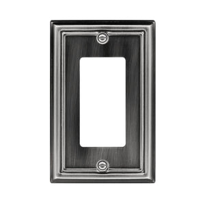 Pewter Estate Wallplate Switch Plate - 2-204D