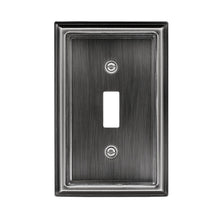 Load image into Gallery viewer, Pewter Estate Single Toggle Wall-plate Switch Plate
