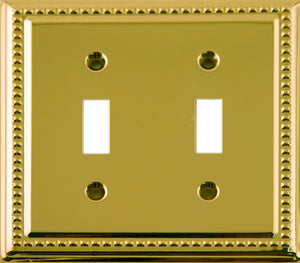 Decorative Metal Vintage Brass Wall Plate 2-216T