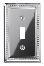 Load image into Gallery viewer, Vintage Polished Chrome Single Toggle Wall Plate
