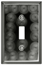 Load image into Gallery viewer, Decorative Metal Techno Pewter Wallplate 2-301 1 Toggle
