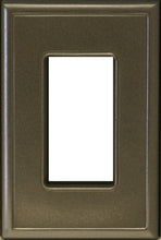 Load image into Gallery viewer, Metal Screwless Brushed Nickel Wallplate - 20-2024RR
