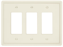 Load image into Gallery viewer, Solid White Satin Wood Wall Plate - 29-200TT
