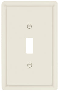 Solid White Satin Wood Wall Plate - 29-200RR