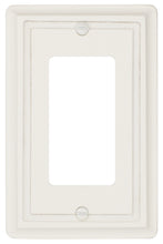 Load image into Gallery viewer, Petal White Solid Wood Wall Plate - 29-205TT
