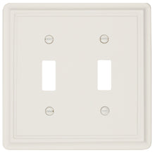 Load image into Gallery viewer, Petal White Solid Wood Wall Plate - 29-205TT
