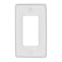 Load image into Gallery viewer, Solid White Porcelain Wall Plate - 3002RR
