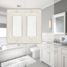 Load image into Gallery viewer, Solid White Porcelain Wall Plate - 3002RR
