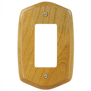 Old Country Honey Oak Solid Wood Wall Plate - 4-301