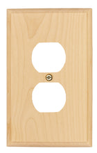 Load image into Gallery viewer, Solid Traditional Unfinished Wood Wall Plate - 4-411TT
