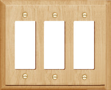 Load image into Gallery viewer, Solid Traditional Unfinished Wood Wall Plate - 4-411TT
