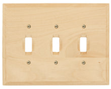 Load image into Gallery viewer, Solid Traditional Unfinished Wood Wall Plate - 4-411TT
