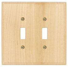 Load image into Gallery viewer, Solid Traditional Unfinished Wood Wall Plate - 4-411TT
