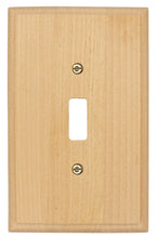 Load image into Gallery viewer, Solid Traditional Unfinished Wood Wall Plate - 4-411TT
