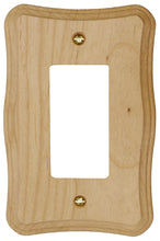 Load image into Gallery viewer, Solid Provincial Unfinished Wood Wall Plate - 4-420TT
