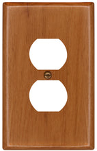 Load image into Gallery viewer, Oak Wood,  wallplate using eco friendly Oak wood, standard size, switchplate, wall plate, electrical cover, wood accents, material: wood, great for home renovation.  
