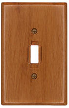 Load image into Gallery viewer, Solid Oak Wood, Switch plate, Wall plate, Cover, Toggle 4-430
