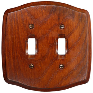 Old Country Solid Wood Wall Plate - 4-435TTT