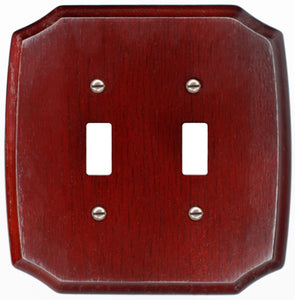 Cafe Espresso Solid Wood Wall Plate - 4-438