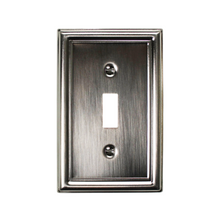 Load image into Gallery viewer, Decorative Metal Estate Satin Nickel Wall Plates - 2-201TT
