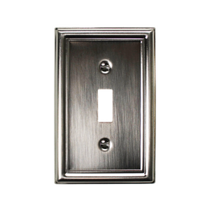 Decorative Metal Estate Satin Nickel Wall Plates - 2-201TT