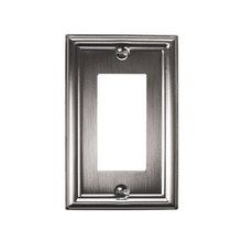 Load image into Gallery viewer, Decorative Metal Estate Satin Nickel Wall Plates - 2-201TT
