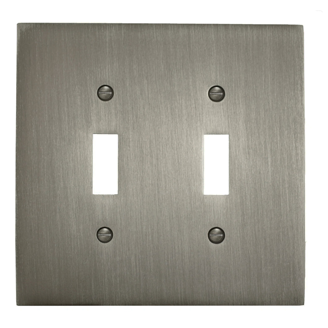 Decorative Metal Forged Pewter Wall Plate/Switch Plate - 5-929TT