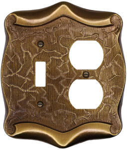 Heritage Antique Brass Wall Plate - 66TD