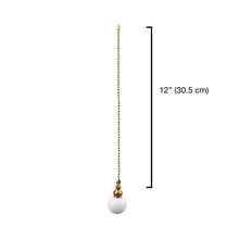 Load image into Gallery viewer, Decorative Ceiling Fan Pull with beaded chain - 3 pack - FA116
